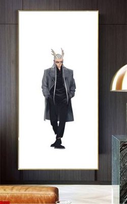 File gốc File in tranh natra ma đồng giáng thế NA1099 (in lụa) trang trí tường