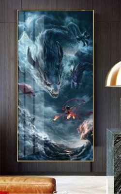 File gốc File in tranh natra ma đồng giáng thế NA1154 (AI/EPS) cho in ấn