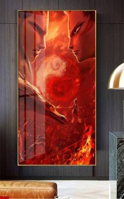 File gốc in tráng gương File in tranh natra ma đồng giáng thế NA1160 chi tiết