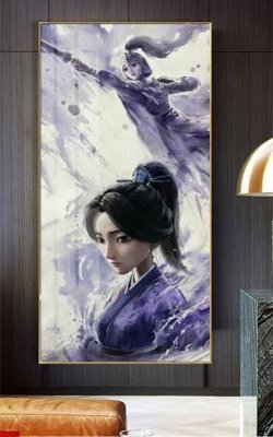 File in ấn File in tranh natra ma đồng giáng thế NA1169 chuyên nghiệp