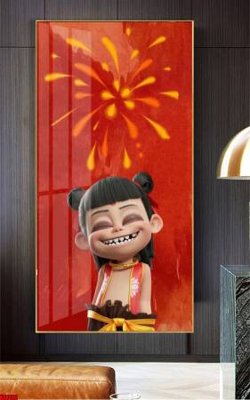 File gốc File in tranh natra ma đồng giáng thế NA1182 (in lụa) trang trí tường