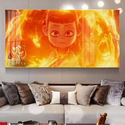 Ảnh gốc file in lụa File in tranh natra ma đồng giáng thế NA147 chi tiết