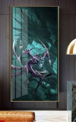 Tệp tin gốc File in tranh natra ma đồng giáng thế NA164 (dùng cho in ấn) chuyên nghiệp