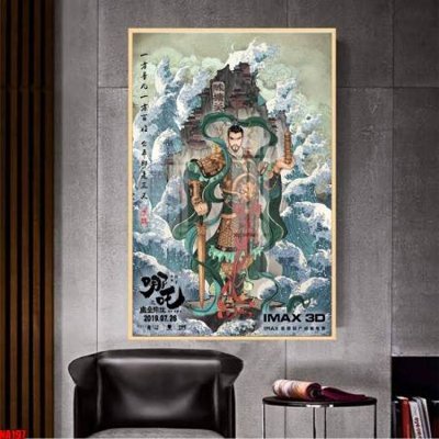 Hình ảnh file gốc in trần nhà File in tranh natra ma đồng giáng thế NA197