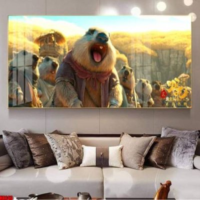 File tranh File in tranh natra ma đồng giáng thế NA243 (bản gốc) in lụa dán tường