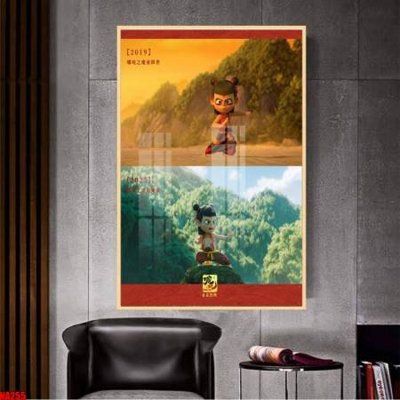 File gốc File in tranh natra ma đồng giáng thế NA255 (trang trí) phòng trẻ em