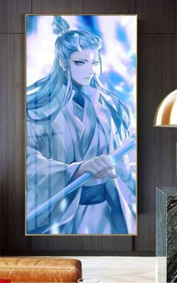 File tranh in tráng gương File in tranh natra ma đồng giáng thế NA367 (siêu nét)