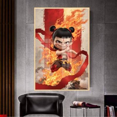 File gốc File in tranh natra ma đồng giáng thế NA517 (in mica) làm bảng hiệu