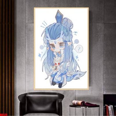 File gốc File in tranh natra ma đồng giáng thế NA524 (in mica) trang trí