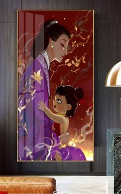 Tải về hình ảnh gốc File in tranh natra ma đồng giáng thế NA525 sắc nét