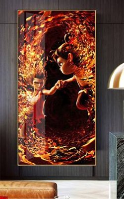 File in trần File in tranh natra ma đồng giáng thế NA561 (file gốc) chủ đề vũ trụ