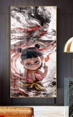 Hình ảnh file gốc File in tranh natra ma đồng giáng thế NA576 cho in UV