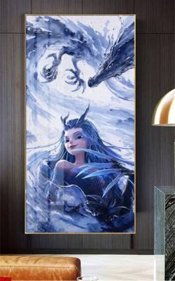 File ảnh File in tranh natra ma đồng giáng thế NA582 (gốc) in Hiflex