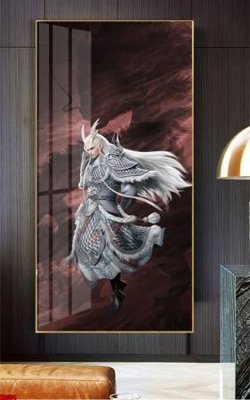 File tranh File in tranh natra ma đồng giáng thế NA594 (ảnh gốc) in trần 3D