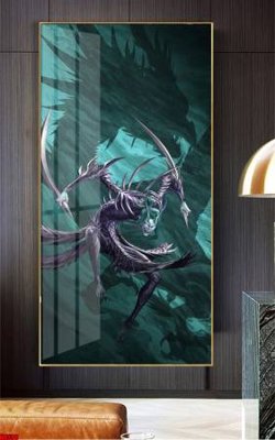 File gốc File in tranh natra ma đồng giáng thế NA596 (in ấn) màu sắc trung thực