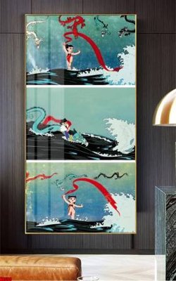 File tranh File in tranh natra ma đồng giáng thế NA599 (bản gốc) treo tường