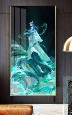 File ảnh File in tranh natra ma đồng giáng thế NA601 (gốc) cho trang trí nội thất