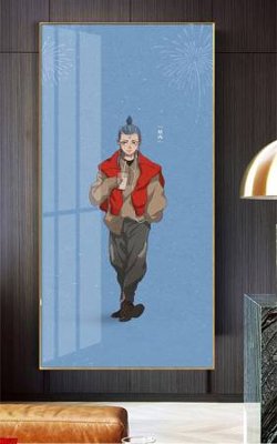 File gốc File in tranh natra ma đồng giáng thế NA607 (ảnh chi tiết) để in trần