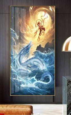 File tranh gốc File in tranh natra ma đồng giáng thế NA612 (bản quyền) Filetranh.com