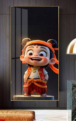 File tranh File in tranh natra ma đồng giáng thế NA638 (gốc) chủ đề trừu tượng