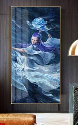 File PSD File in tranh natra ma đồng giáng thế NA661 (gốc) cho designer