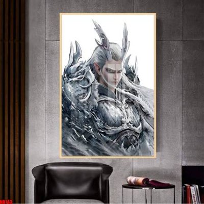 File in trần File in tranh natra ma đồng giáng thế NA743 (file gốc) chủ đề vũ trụ