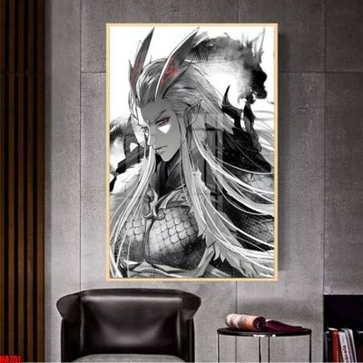 Hình ảnh file gốc in trần nhà File in tranh natra ma đồng giáng thế NA751