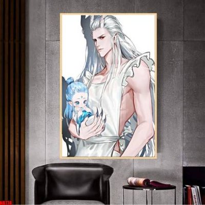 File in trần File in tranh natra ma đồng giáng thế NA774 (bản gốc) trời sao