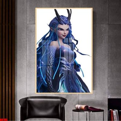 File tranh File in tranh natra ma đồng giáng thế NA786 (ảnh gốc) in trần xuyên sáng