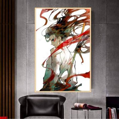 File gốc File in tranh natra ma đồng giáng thế NA807 (dành cho trang trí nội thất)