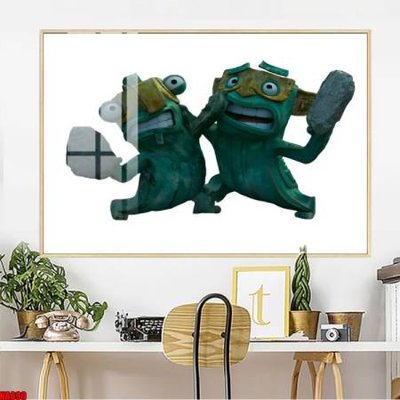 File tranh File in tranh natra ma đồng giáng thế NA890 (gốc) in trên kính