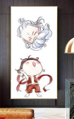 Tải file File in tranh natra ma đồng giáng thế NA953 (ảnh gốc) độ phân giải 300dpi