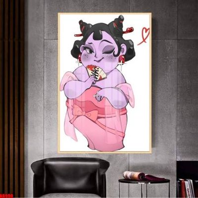 File ảnh File in tranh natra ma đồng giáng thế NA990 (gốc) cho trang trí nội thất