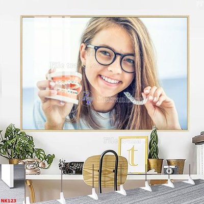 File tranh File gốc tranh in nha khoa NK123 (bản gốc) trang trí văn phòng