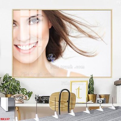 File gốc File gốc tranh in nha khoa NK137 (in mica) làm bảng hiệu