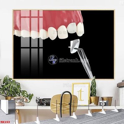 Tải file File gốc tranh in nha khoa NK153 (gốc) in trên mọi chất liệu