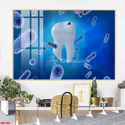 File gốc File gốc tranh in nha khoa NK155 cho in ấn và thiết kế