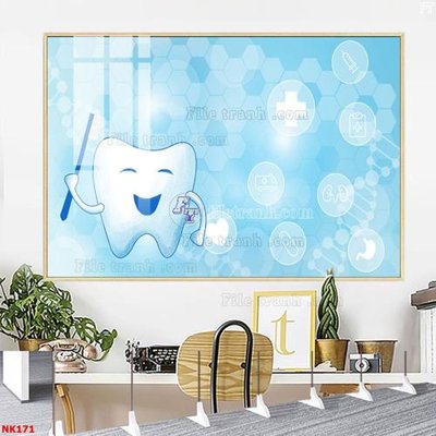 File gốc File gốc tranh in nha khoa NK171 (chuẩn CMYK) cho nhà in