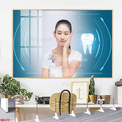 File in trần File gốc tranh in nha khoa NK173 (bản gốc) trời sao