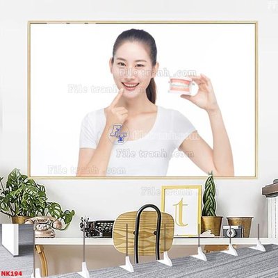 File gốc File gốc tranh in nha khoa NK194 (bản quyền) cho in ấn