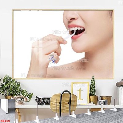 Download file gốc File gốc tranh in nha khoa NK219 (in mica) logo