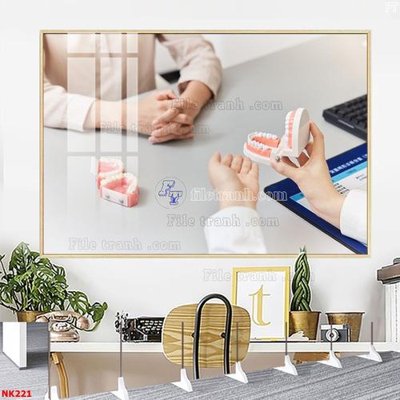 File in lụa File gốc tranh in nha khoa NK221 (chất lượng cao) File gốc tranh in nha khoa NK221
