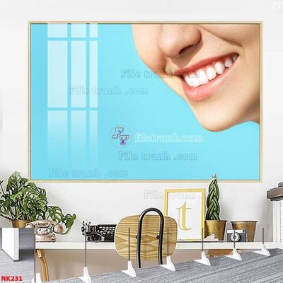 File ảnh gốc File gốc tranh in nha khoa NK231 (chuyên in mica)