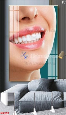 File tranh in mica File gốc tranh in nha khoa NK257 (độ phân giải cao)