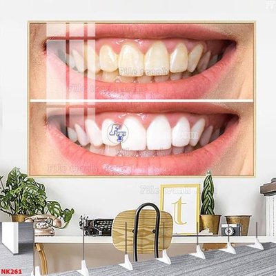 Tải file File gốc tranh in nha khoa NK261 (gốc) in trên mọi chất liệu