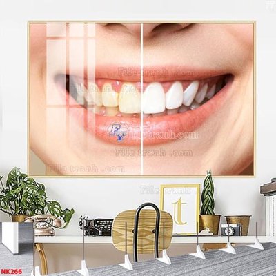 Tệp tin gốc File gốc tranh in nha khoa NK266 (dùng cho in) File gốc tranh in nha khoa NK266