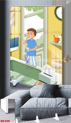 Download file File gốc tranh in nha khoa NK308 (chuẩn in) chất lượng cao