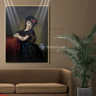 File ảnh gốc Tranh phục hưng nhân vật châu âu NT1001 (chuyên in mica)