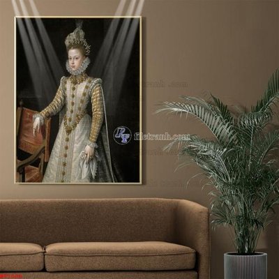 File in ấn Tranh phục hưng nhân vật châu âu NT1006 chuyên nghiệp