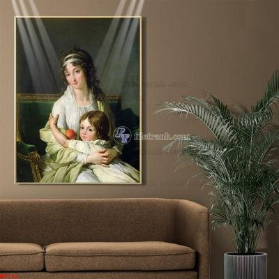 Tải file Tranh phục hưng nhân vật châu âu NT121 (gốc) làm tranh treo tường